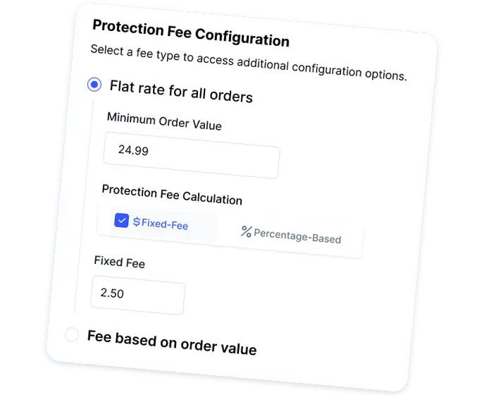 Flexible Protection Fee Configuration